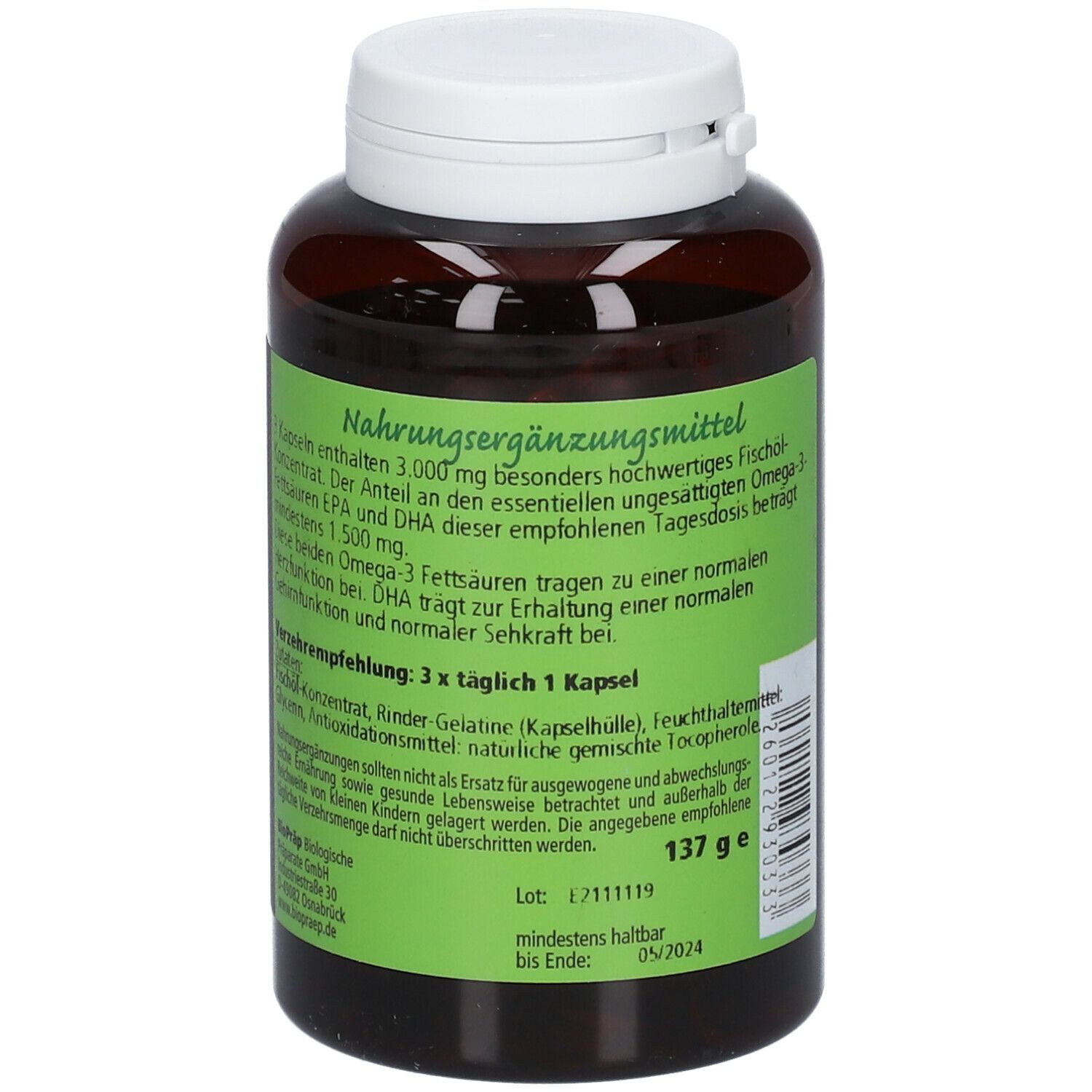 Super EPA 1000 Omega-3 Kapseln