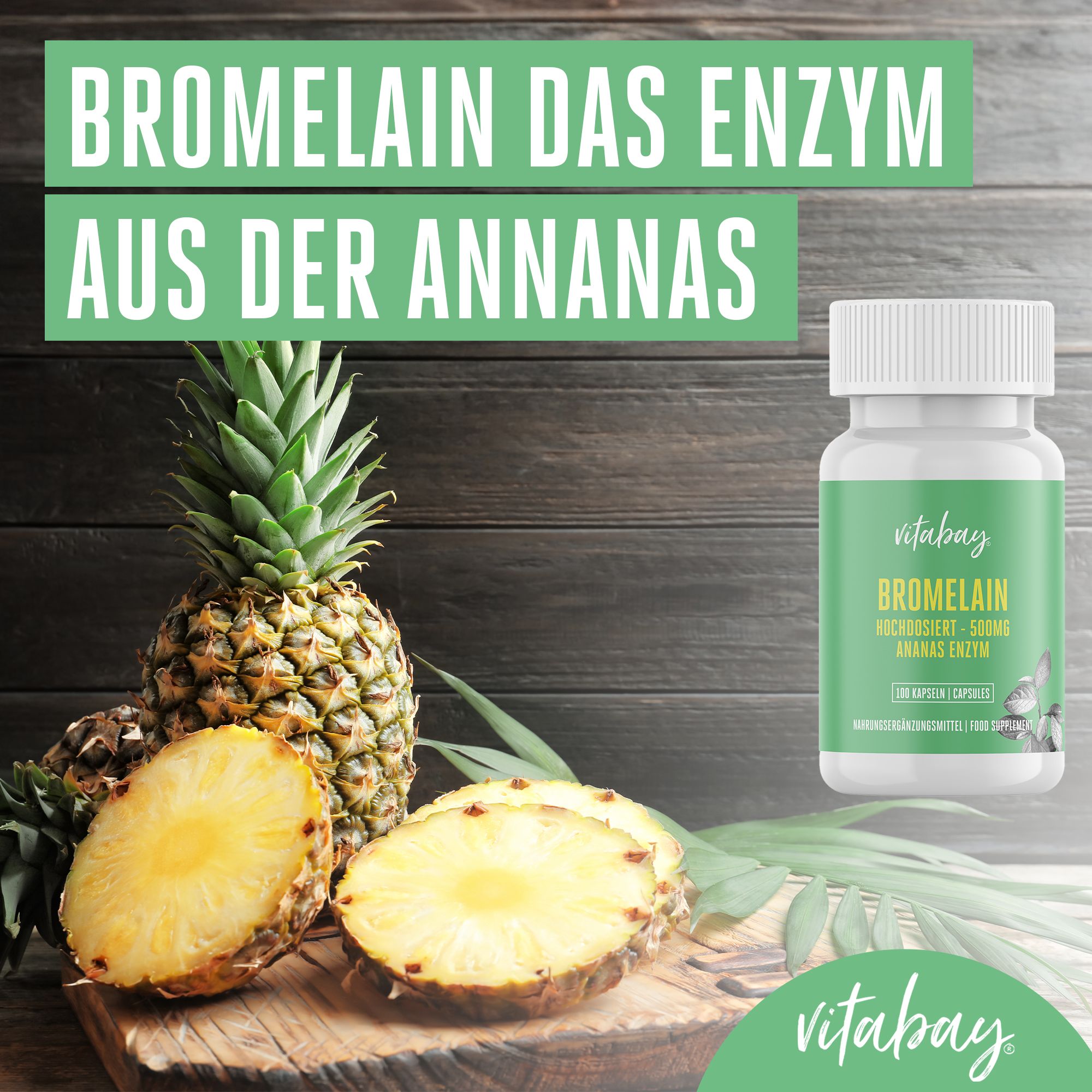 Vitabay Bromelain 500mg