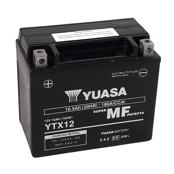 Yuasa - Batterie YTX12-BS SLA AGM