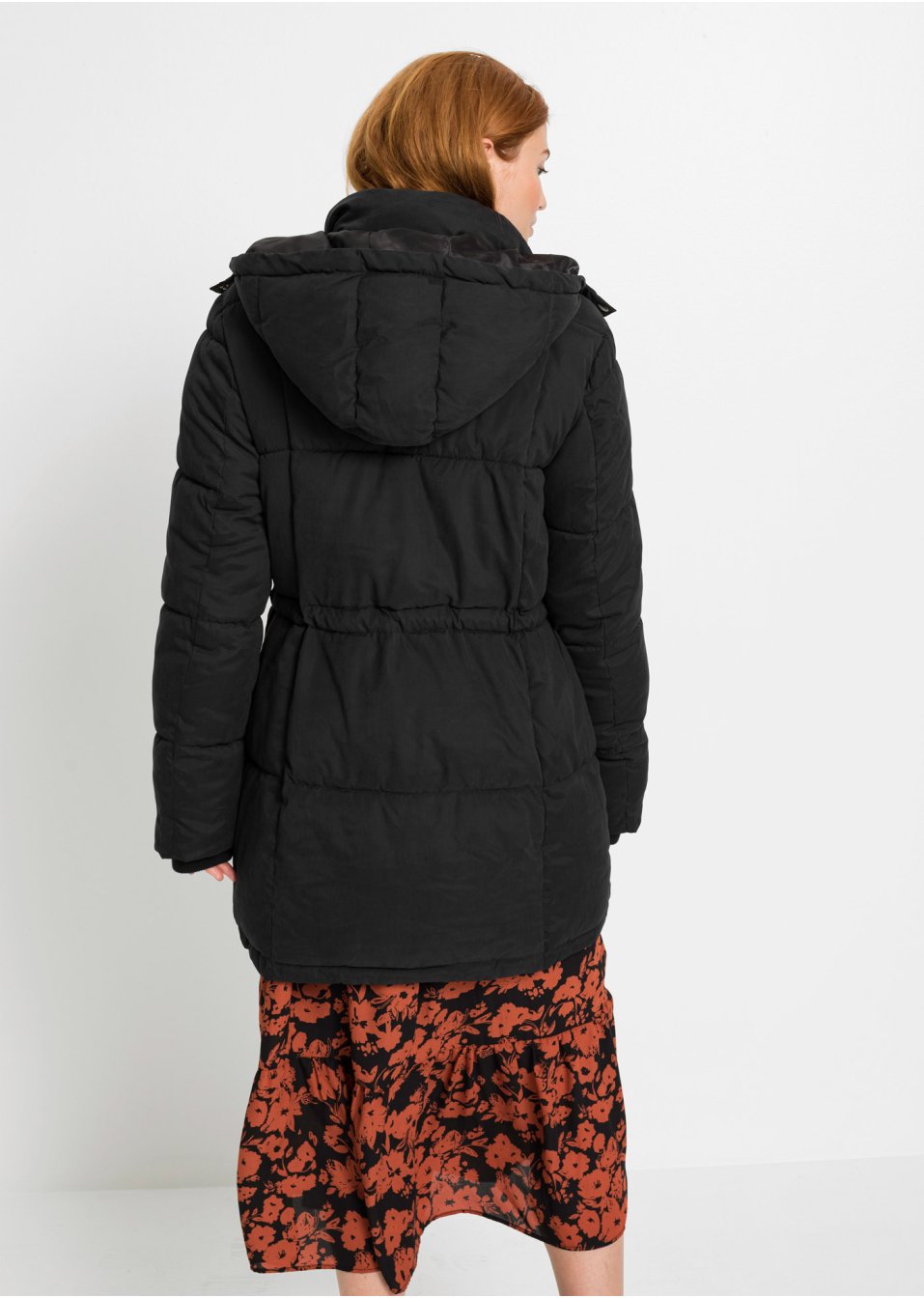 Veste d'hiver avec cordon réglable à la taille