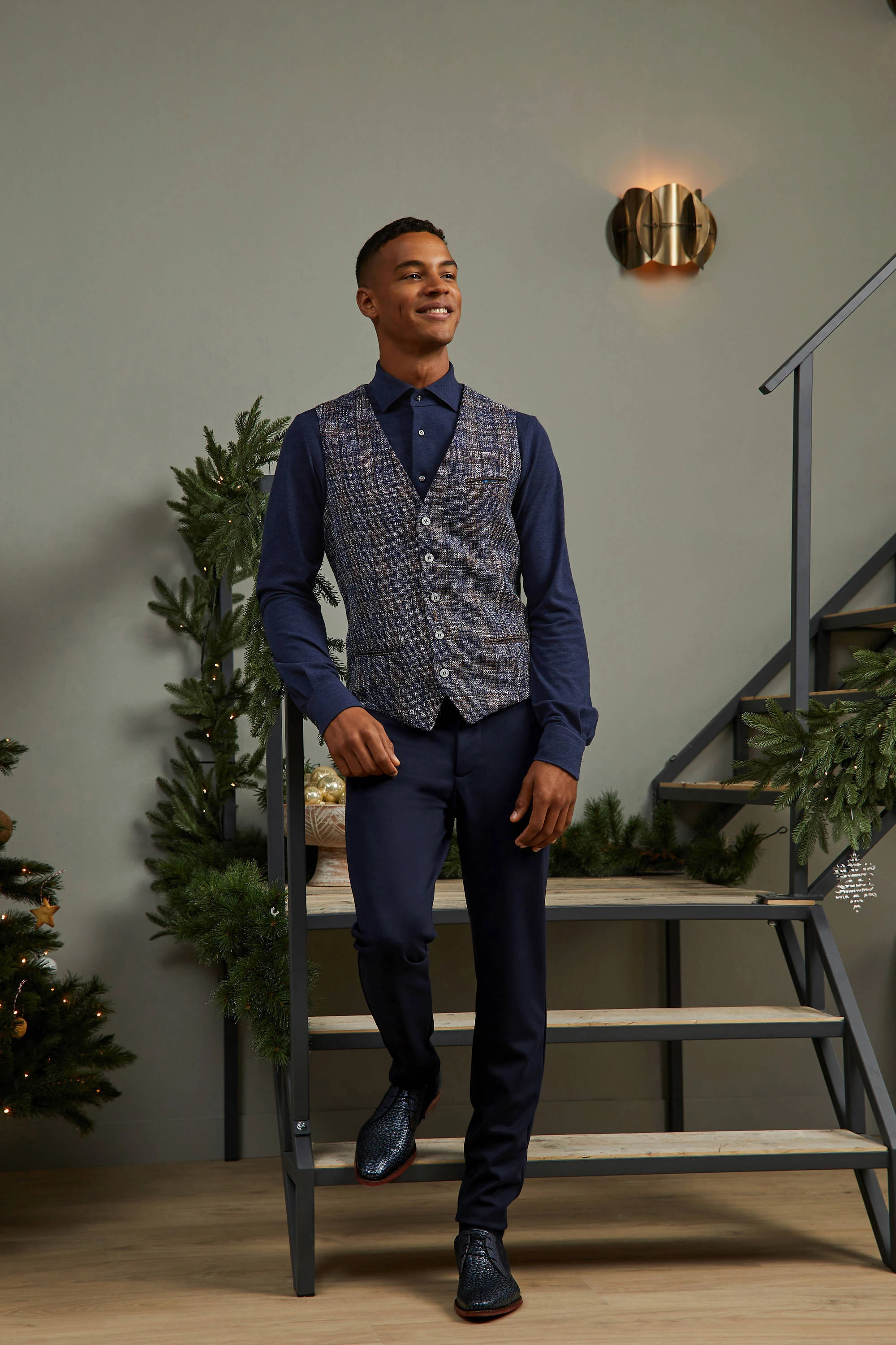 ONLY & SONS tapered fit it chino ONSMARK marine