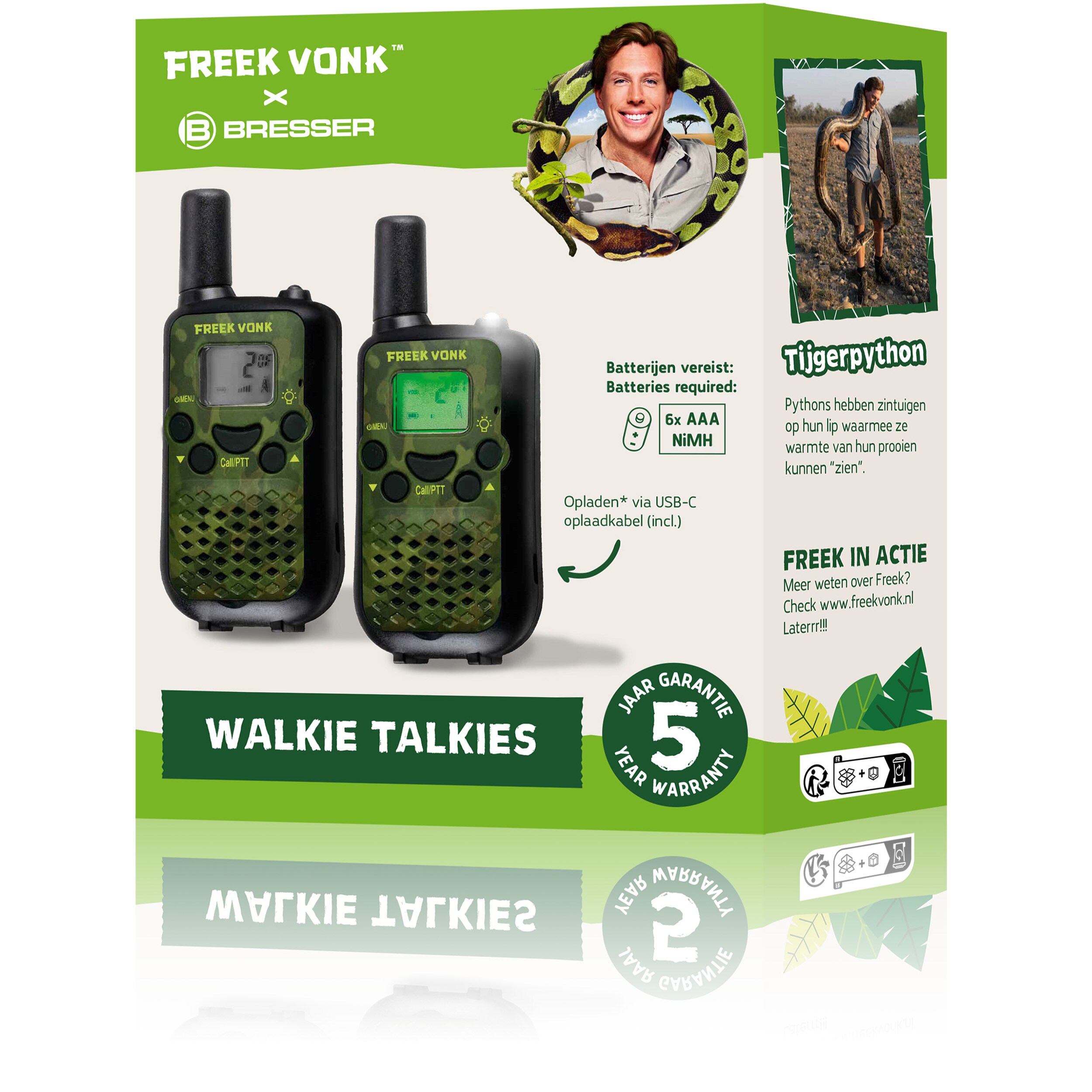FREEK VONK Walkie Talkie 2er-Set