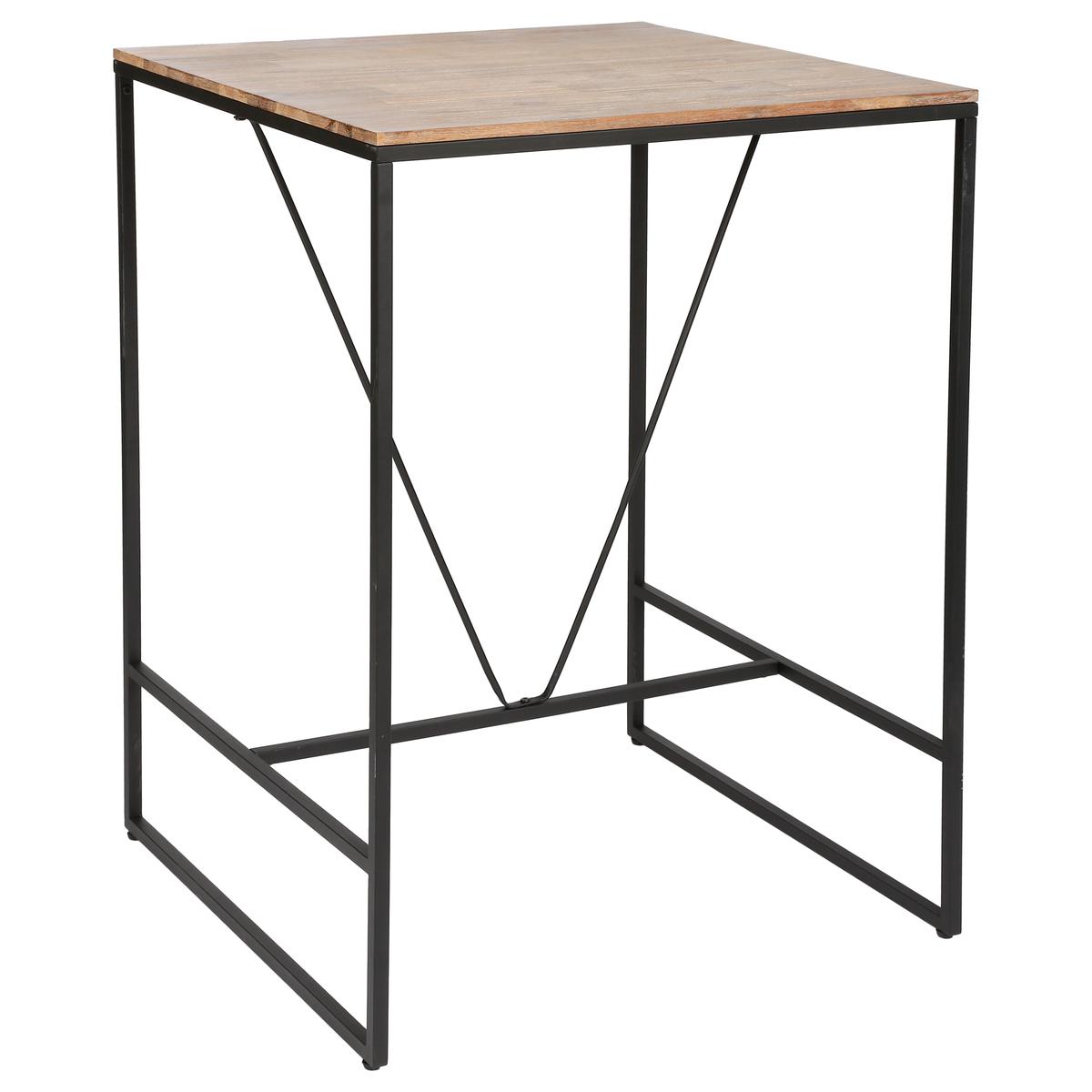 TABLE BAR EDENA D.80X80CM