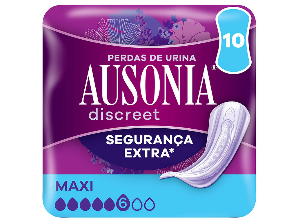PENSOS AUSONIA DISCREET MAXI 10UN