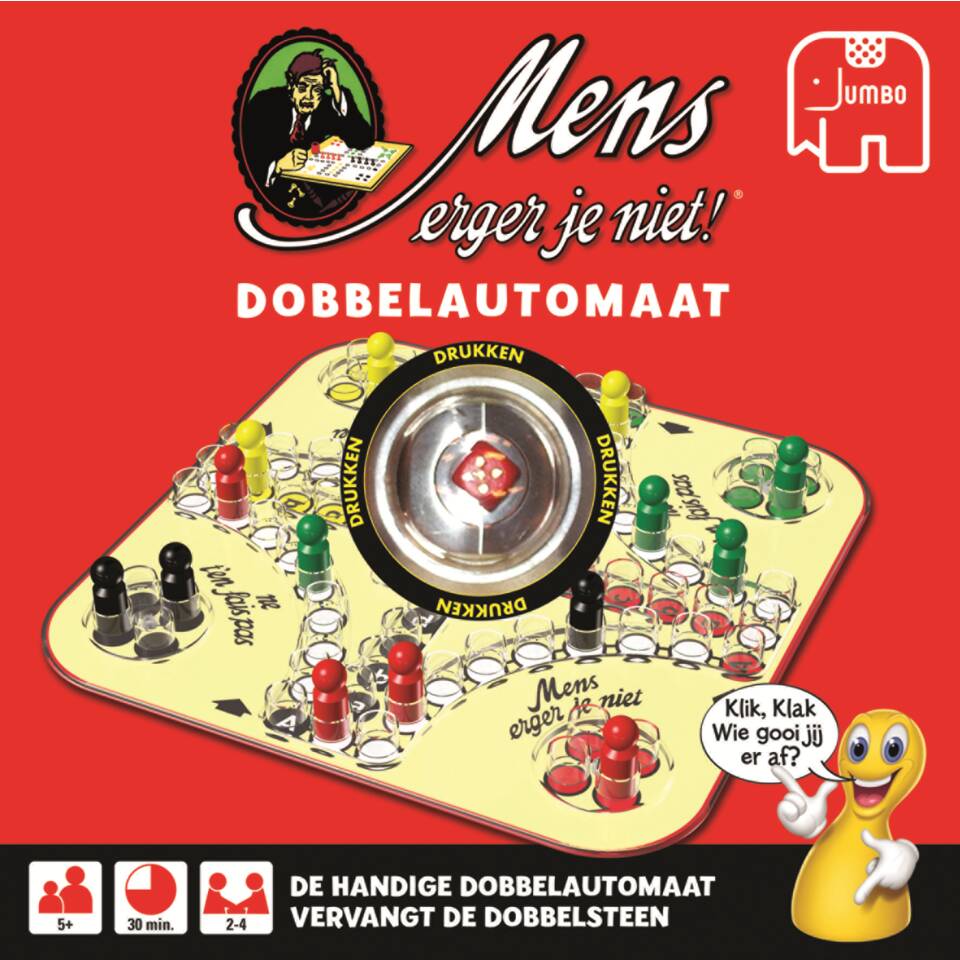 Mens erger je niet! met dobbelautomaat