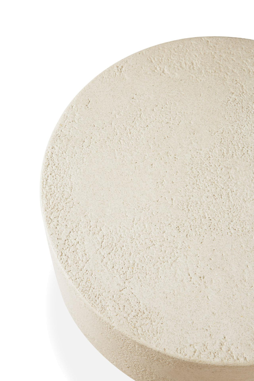 Ethnicraft Elements bijzettafel Ø41 Off-White Mushroom