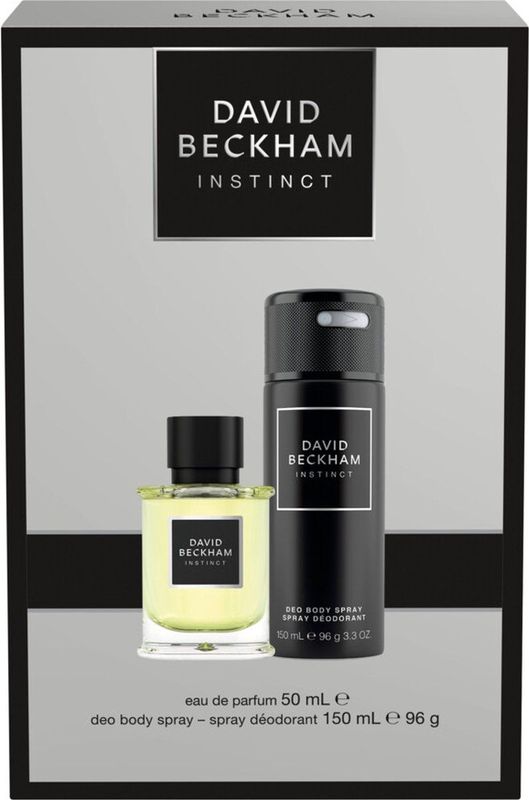 David Beckham - Instinct - Geurset - Eau de Parfum 50 ml - Deodorant Spray 150 ml