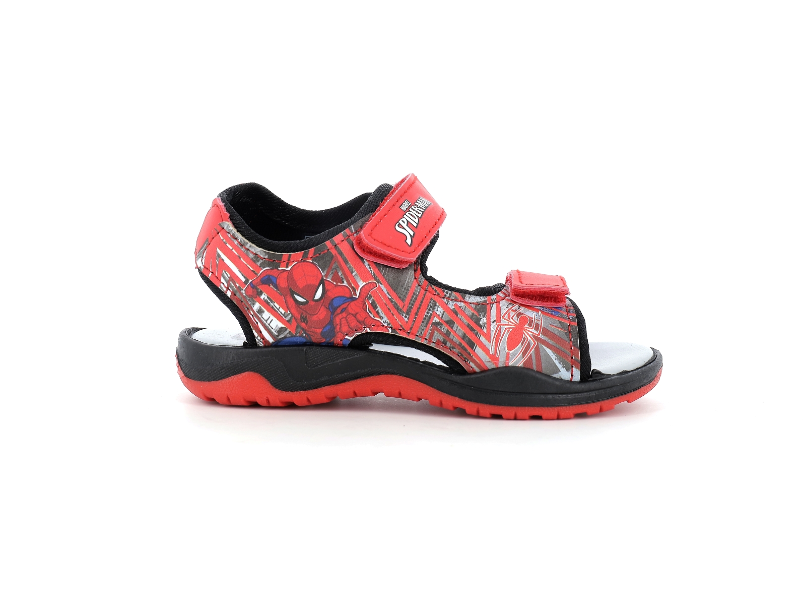 L brand-SP011750 Matières combinées Rouge Noir