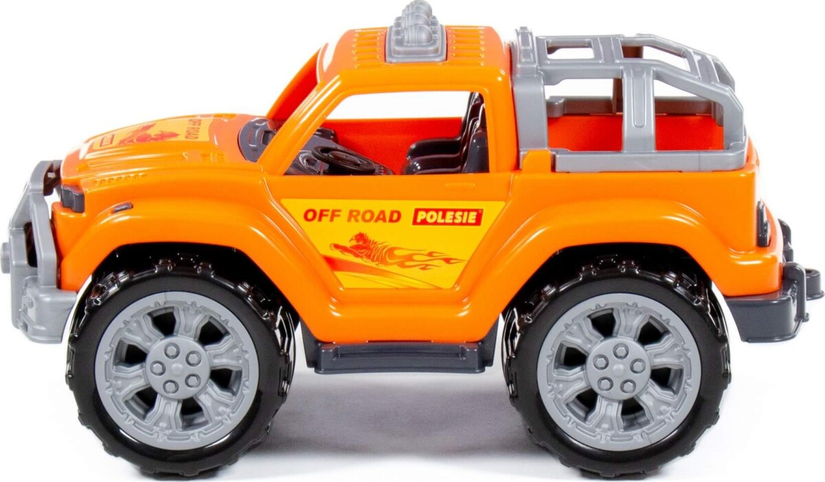 Jeep Legetøjs Bil Til Børn - Polesie - Orange - 27 CM