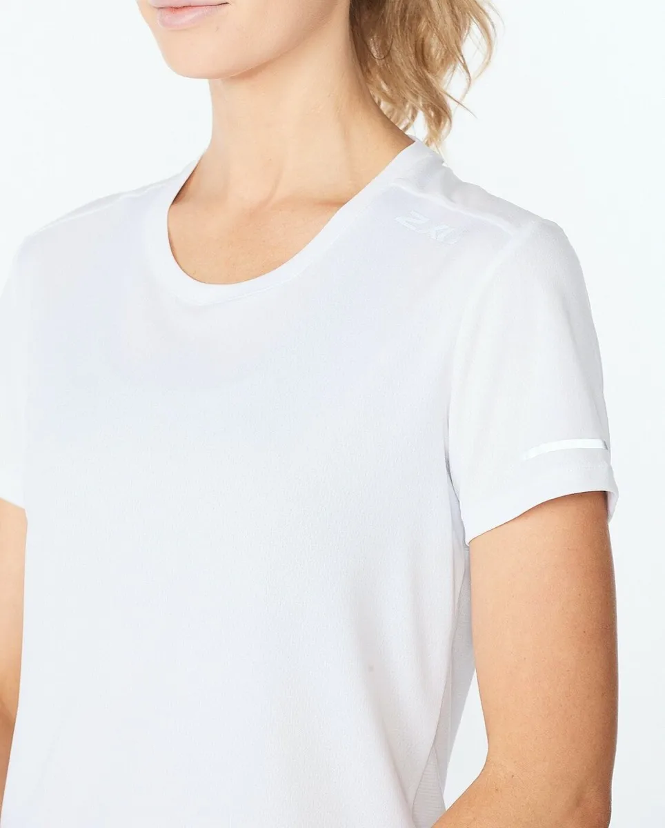 2XU Women's Aero Tee White/Silver