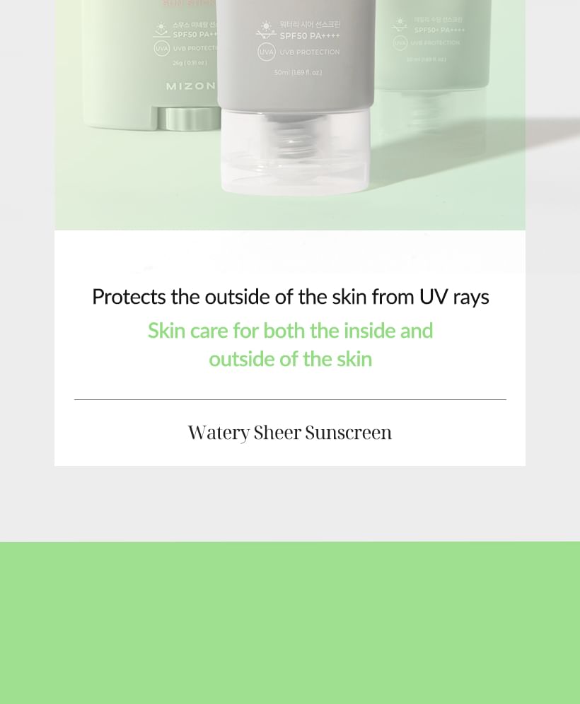 MIZON - Inout Watery Sheer Sunscreen
