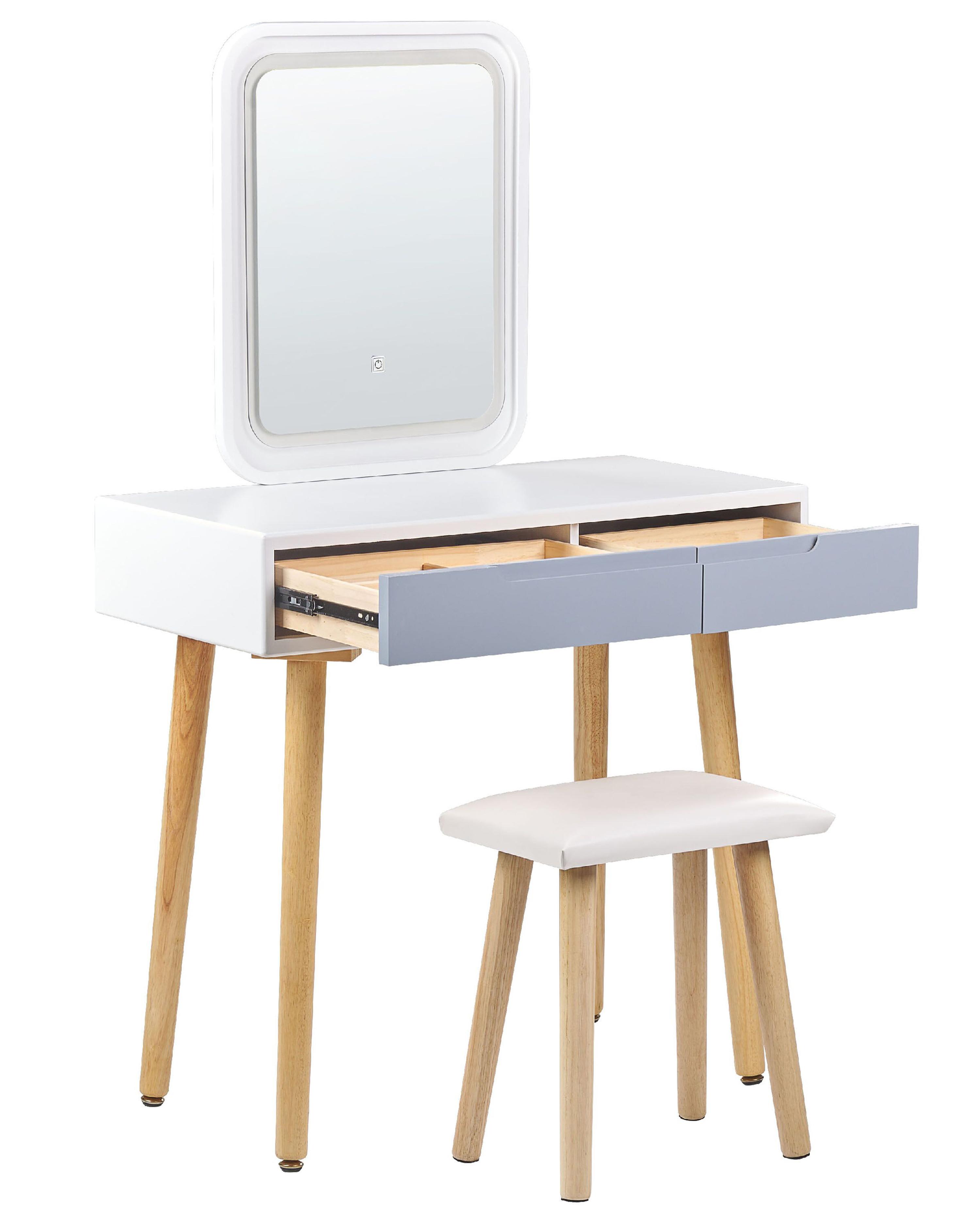 Kaptafel DIEPPE LED Wit