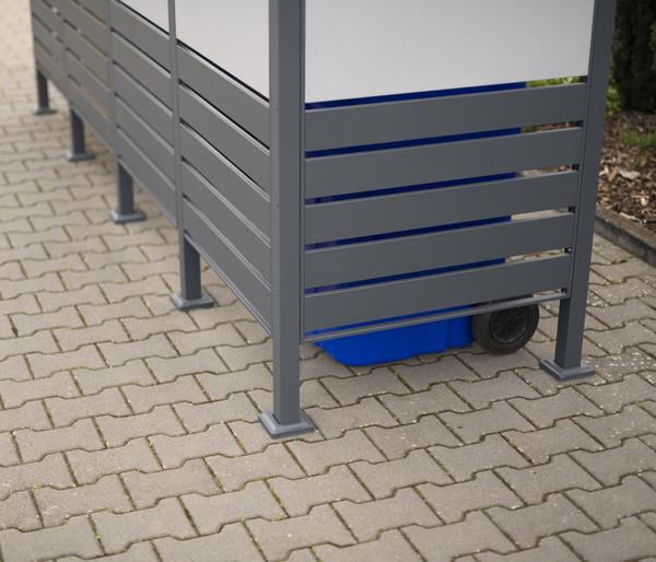 Westmann Mülltonnenverkleidung Planum 4er