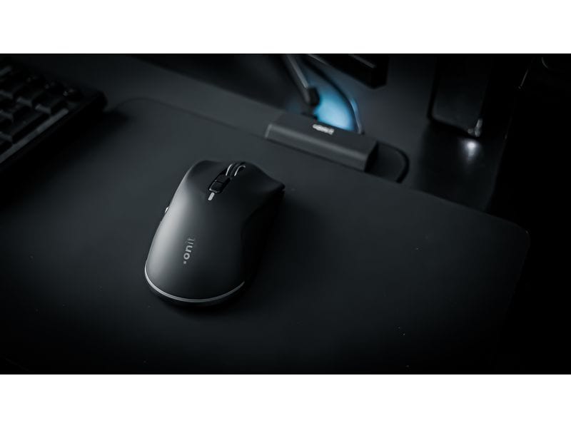 onit Maus und Mauspad induktiv Set mit kabellosem Ladesystem für Büro und Gaming
