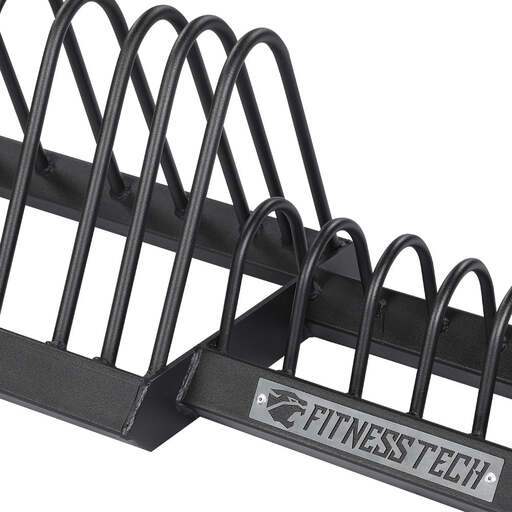Suporte para anilhas olímpicas com rodas Bumper Fitness Tech