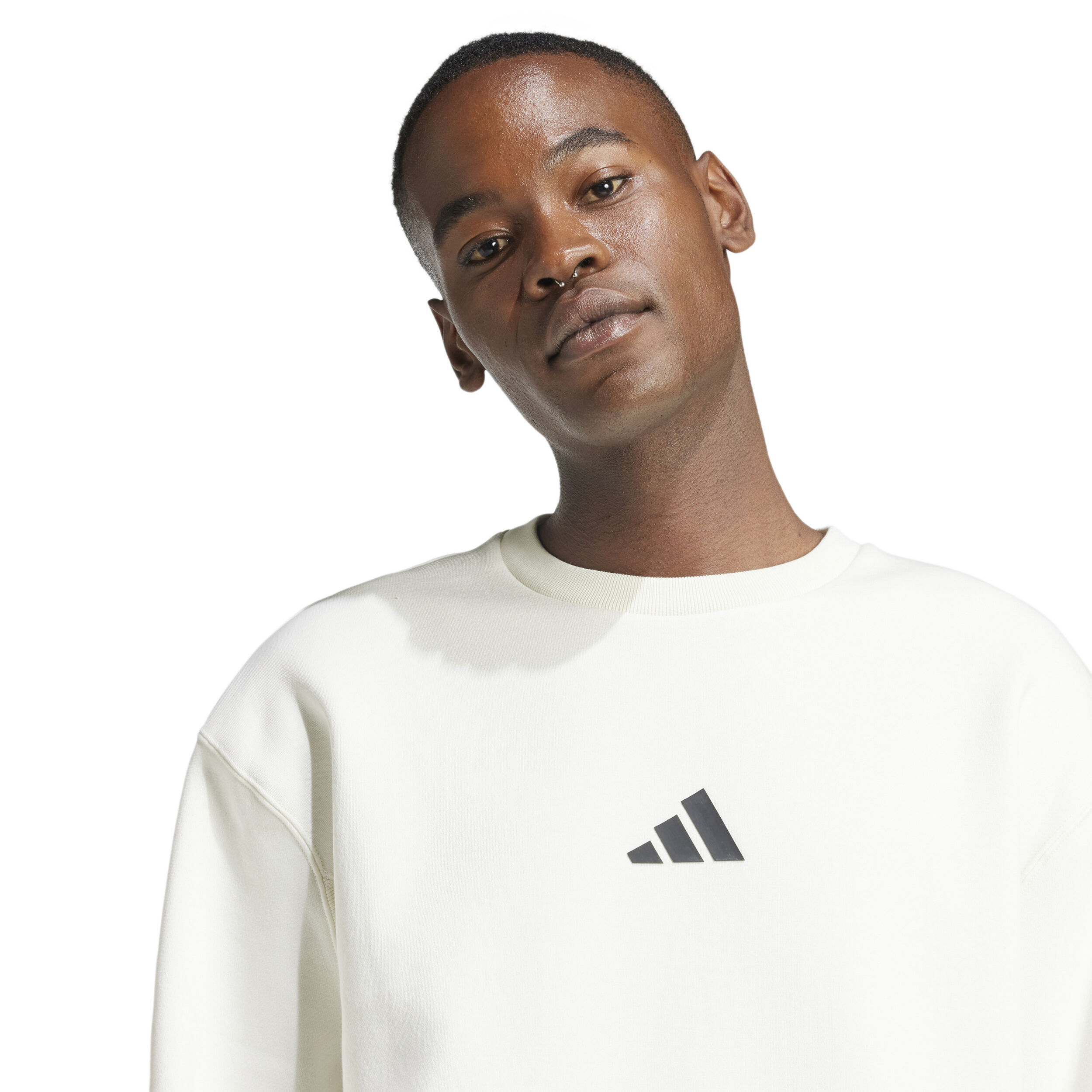 adidas All SZN Graphic Sweat-shirt Hommes - Blanc