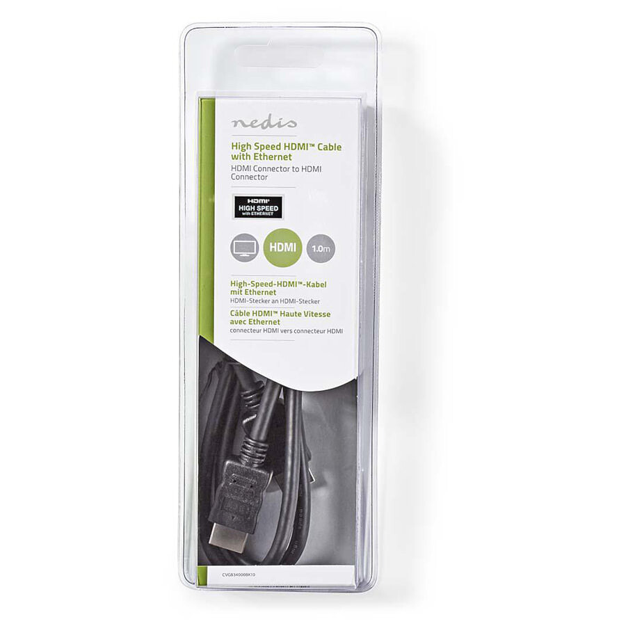 NEDIS Câble HDMI haute vitesse avec Ethernet (15 mètres)