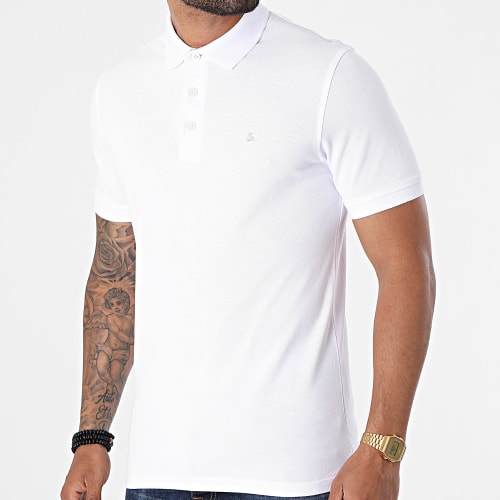 Polo Manches Courtes Paulos Blanc