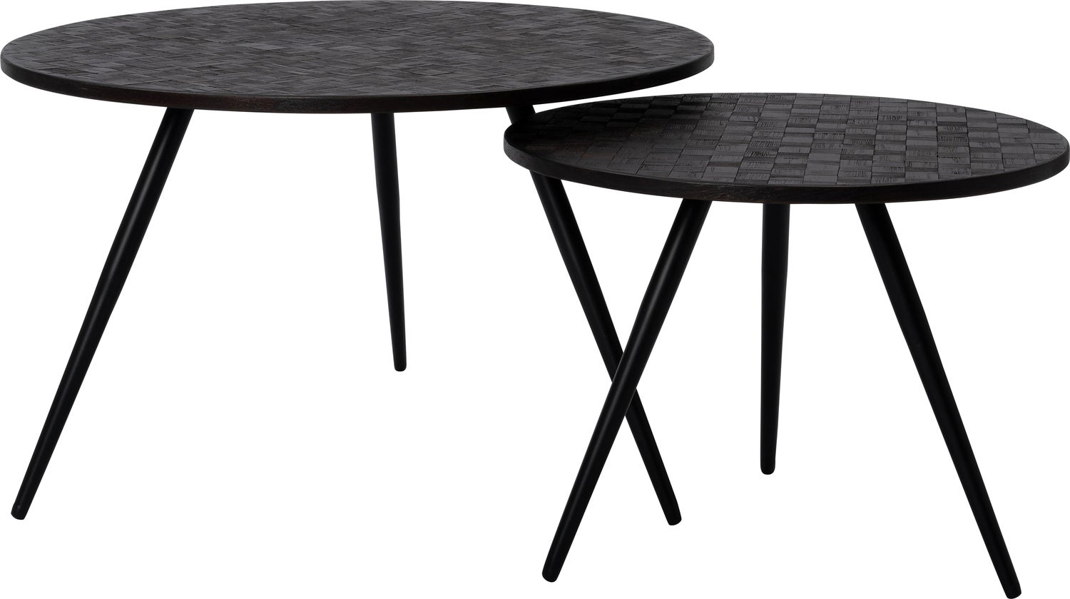 Intratuin bijzettafel Ike naturel D 70 H 39