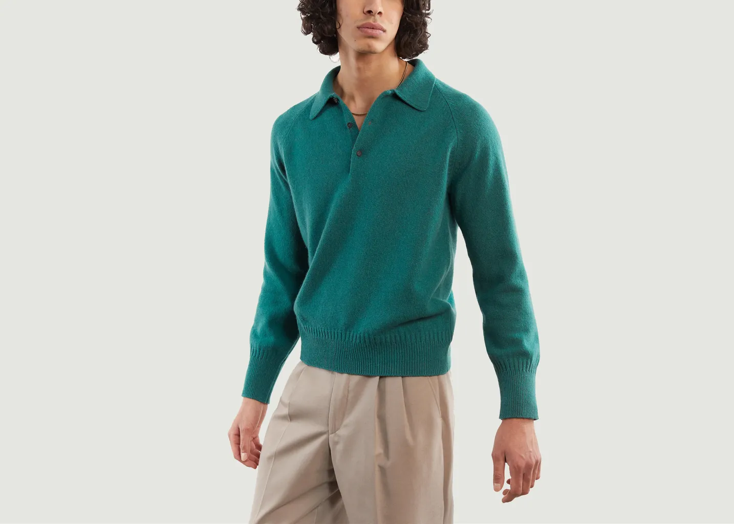 Polo en cachemire Tricot