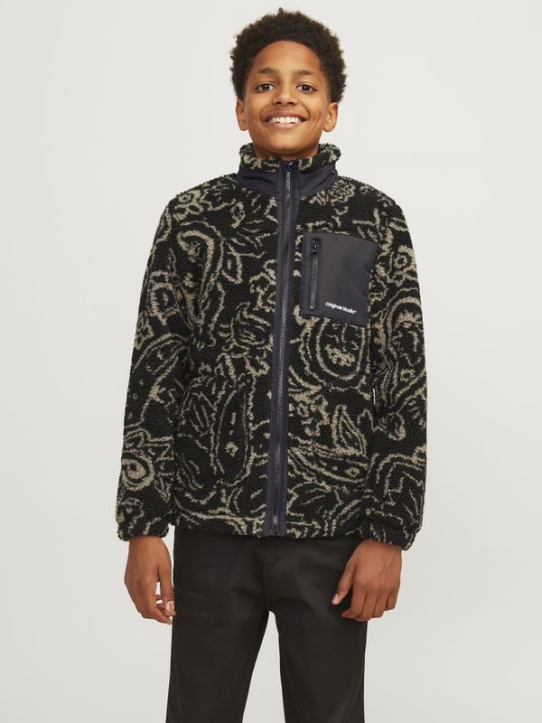 Jack&jones - Jorvesterbro Teddy Jacket Aw24 Jnr - Jongens - Buitenjassen