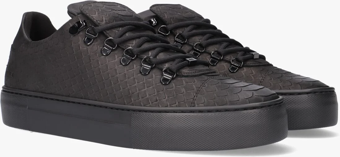 NUBIKK zwarte nubikk lage sneakers jagger classic