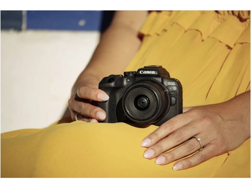 MÁQUINA FOTOGRÁFICA CANON EOS R10   OBJECTIVA RF-S 18-45MM