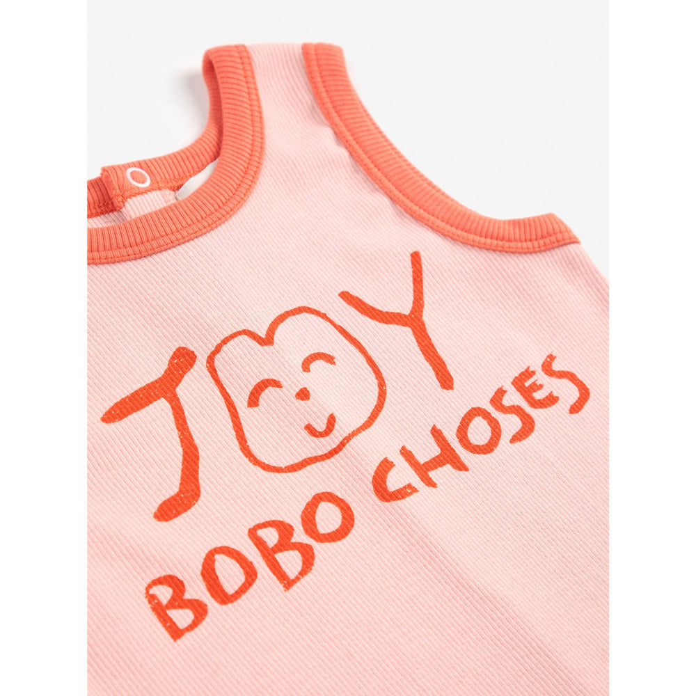 Køb Bobo Choses Lys Pink Smiling Pink Playsuit