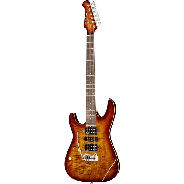 Harley Benton Fusion-III LH HSH EB FBB