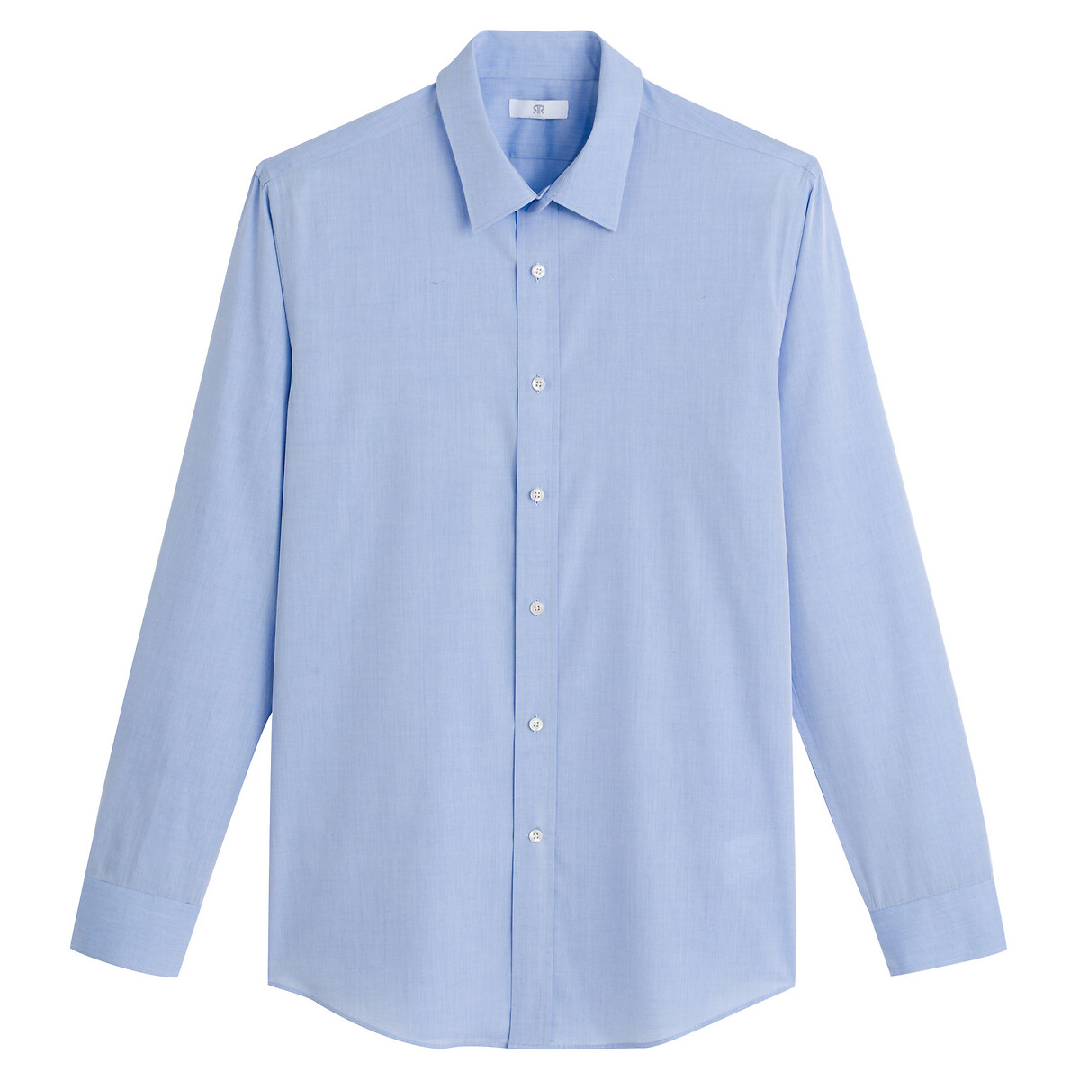 COLEÇÕES LA REDOUTE<br>Camisa justa de algodão