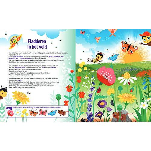 Lantaarn publishers lees- en zoekboek speuren in de bijenwereld