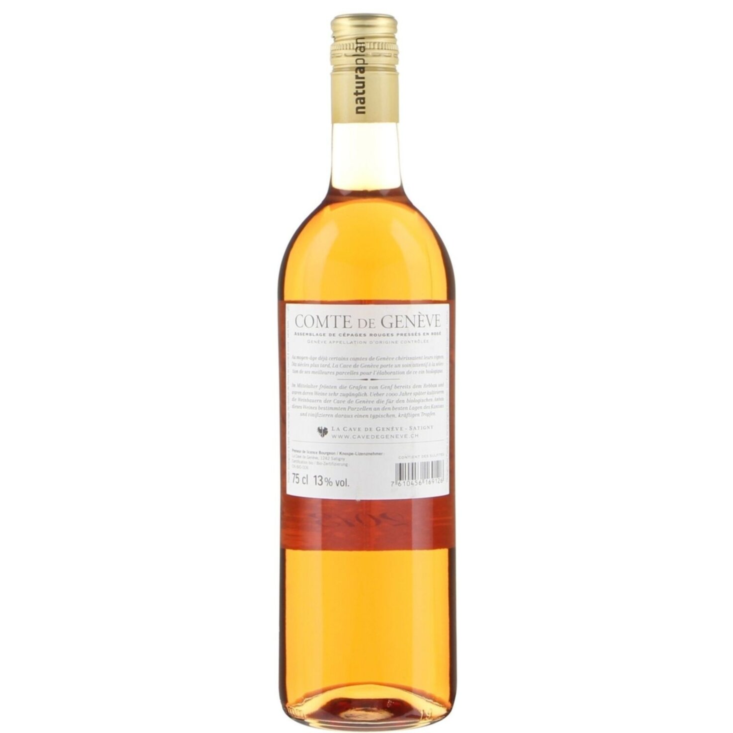 Naturaplan Bio Comte de Genève AOC -75cl