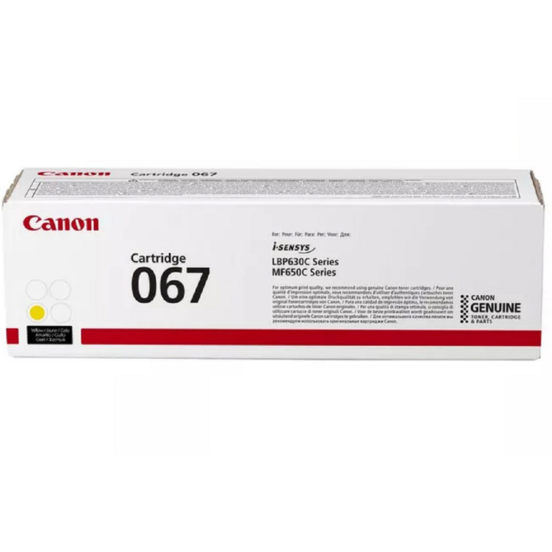 Canon 067 Toner, gelb