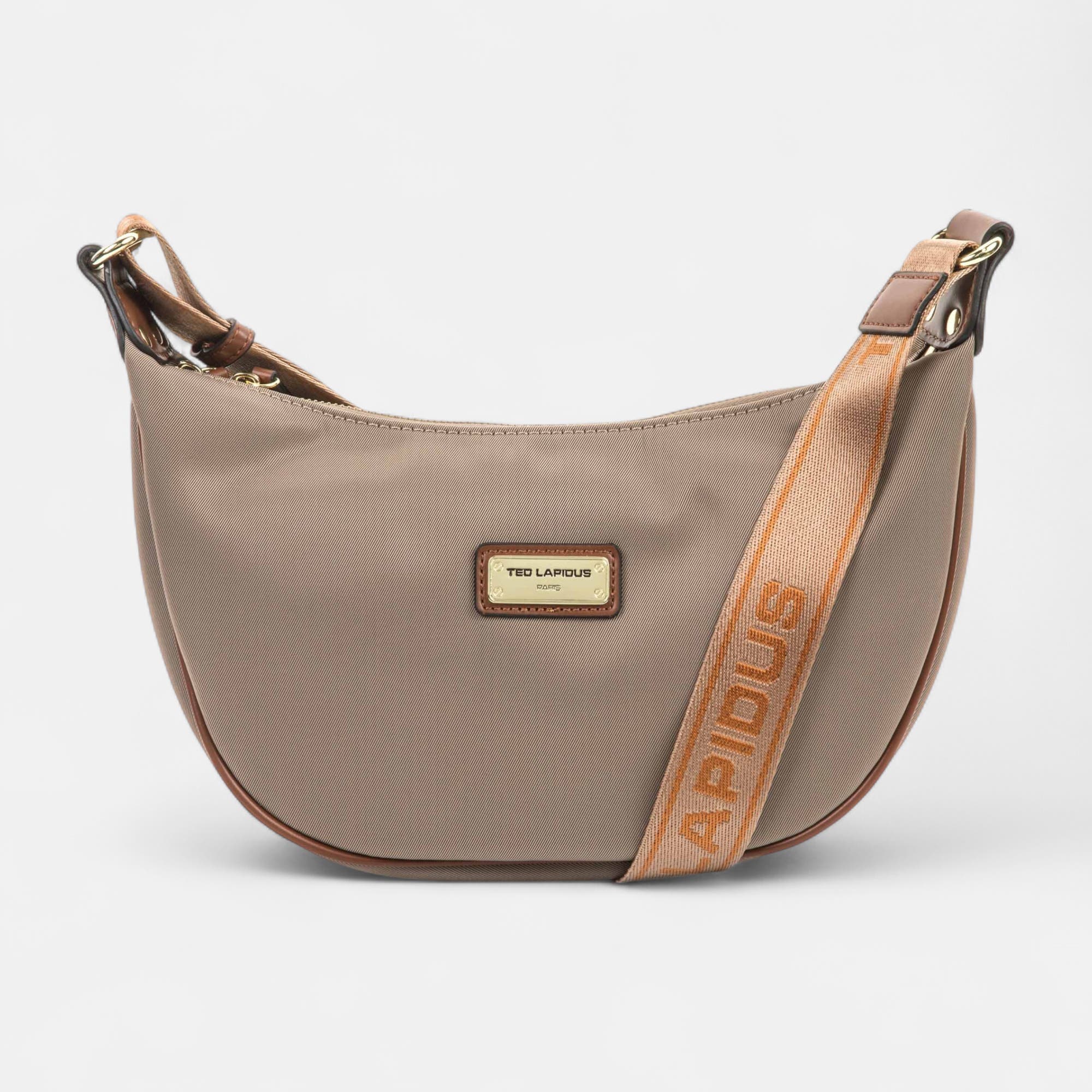 Sac bandoulière camel