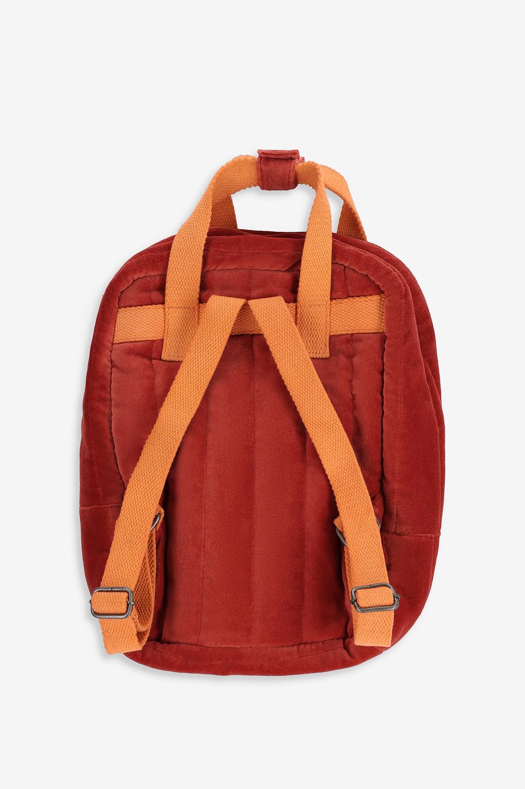 Rode rugzak met velvet