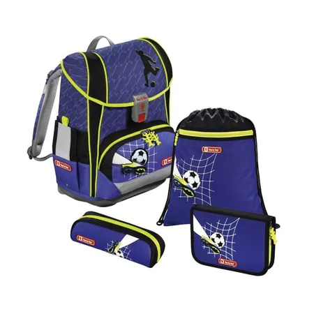 Step by Step Schulranzen-Set LIGHT 2 Top Soccer 4-teilig