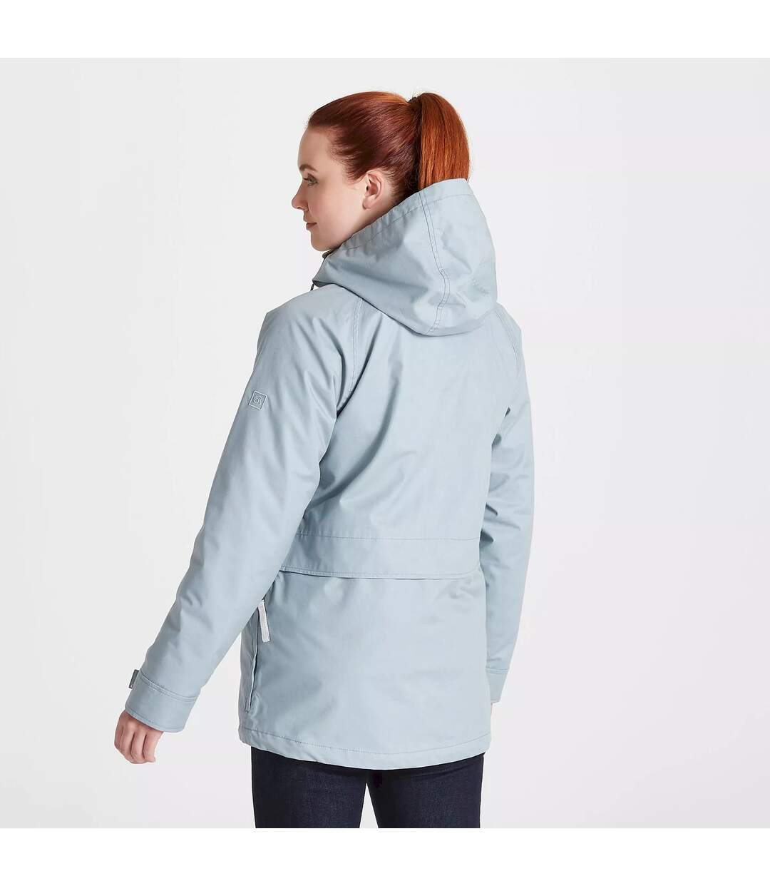 Craghoppers - Veste imperméable SALTAIRE - Femme (Gris bleu / Gris pâle) - UTCG1928