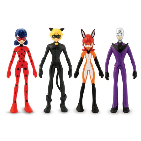 Boti Bend-Ems Miraculous - 4er Set