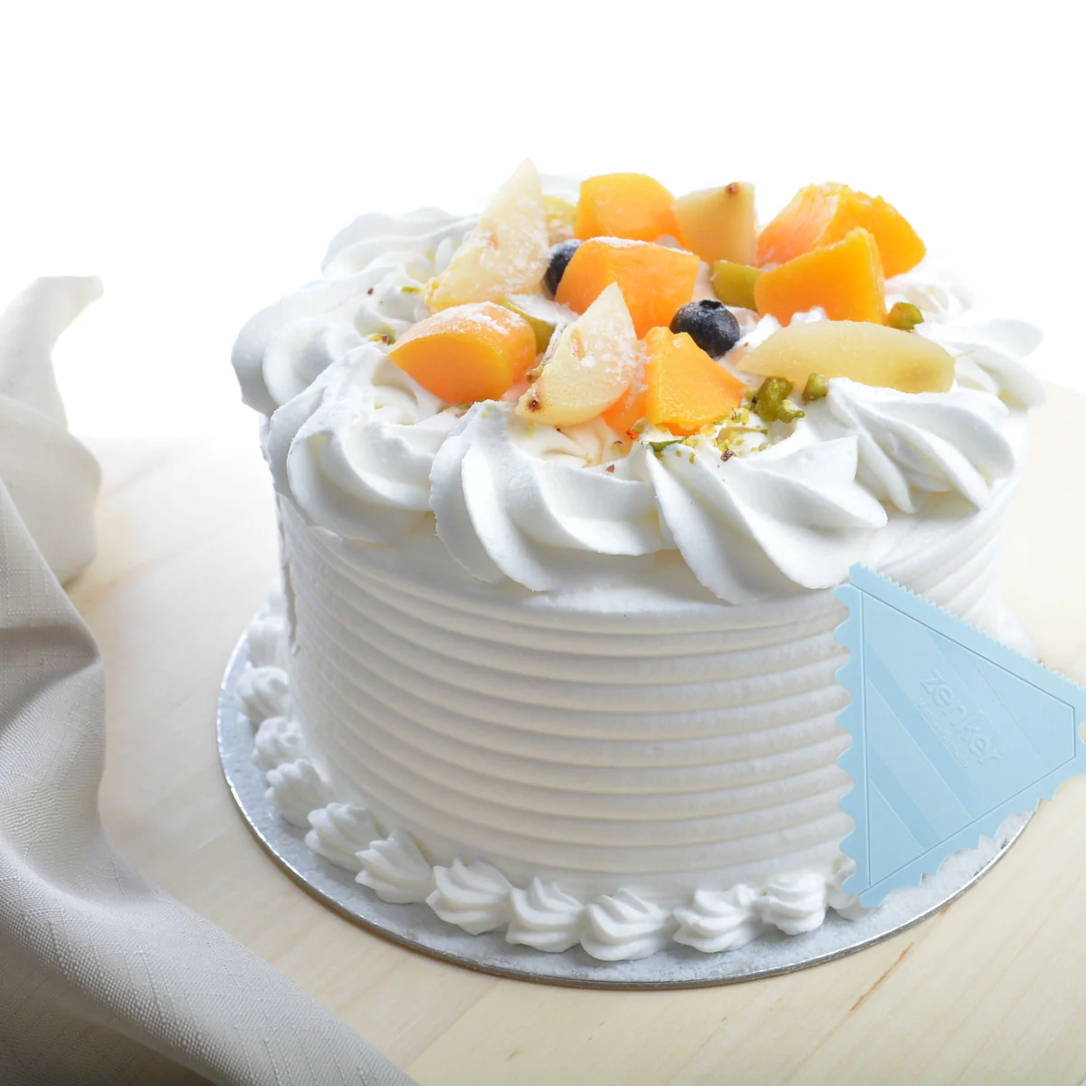 Lisseur gâteau à trois côtés pour cake design Sweet Sensation Zenker