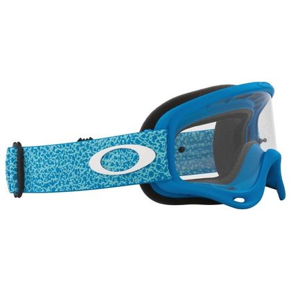 Masque cross Oakley O Frame MX BLUE CRACKLE 2025 - Bleu