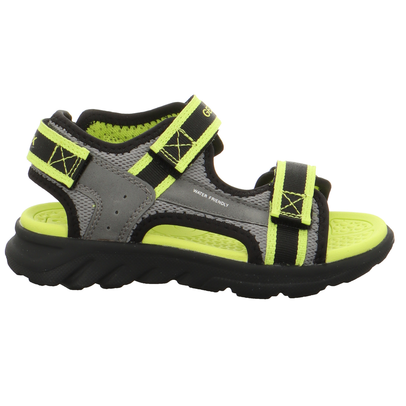 Sportliche Sandale grau