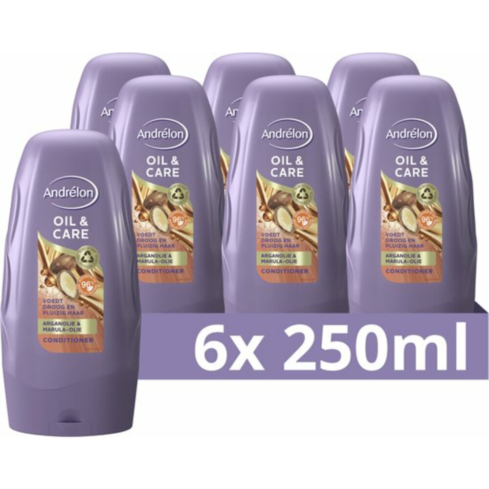 6x Andrelon Conditioner Oil & Care250 ml