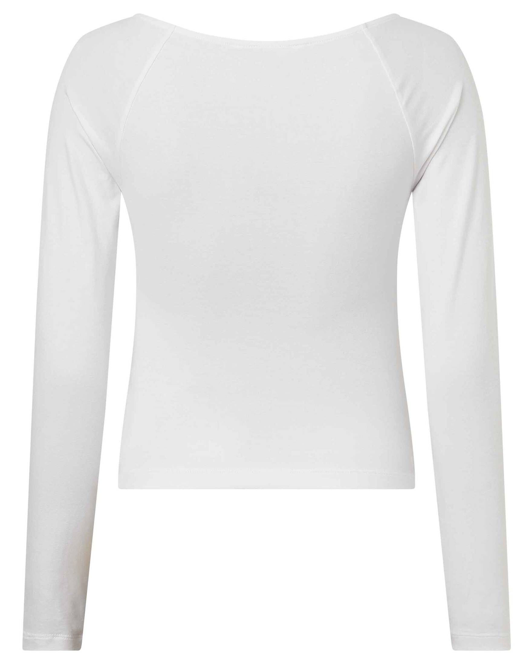 CALVIN KLEIN JEANS| Damen Longsleeve RUCHED BUST