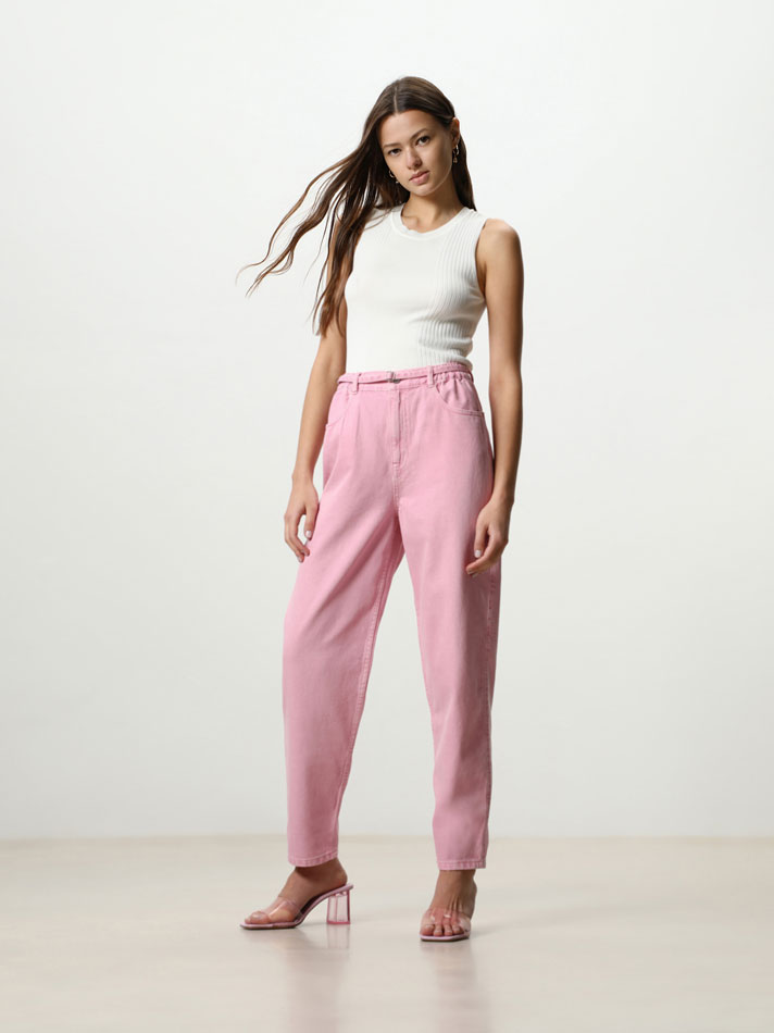 Sandália de salto Viniña - Rosa