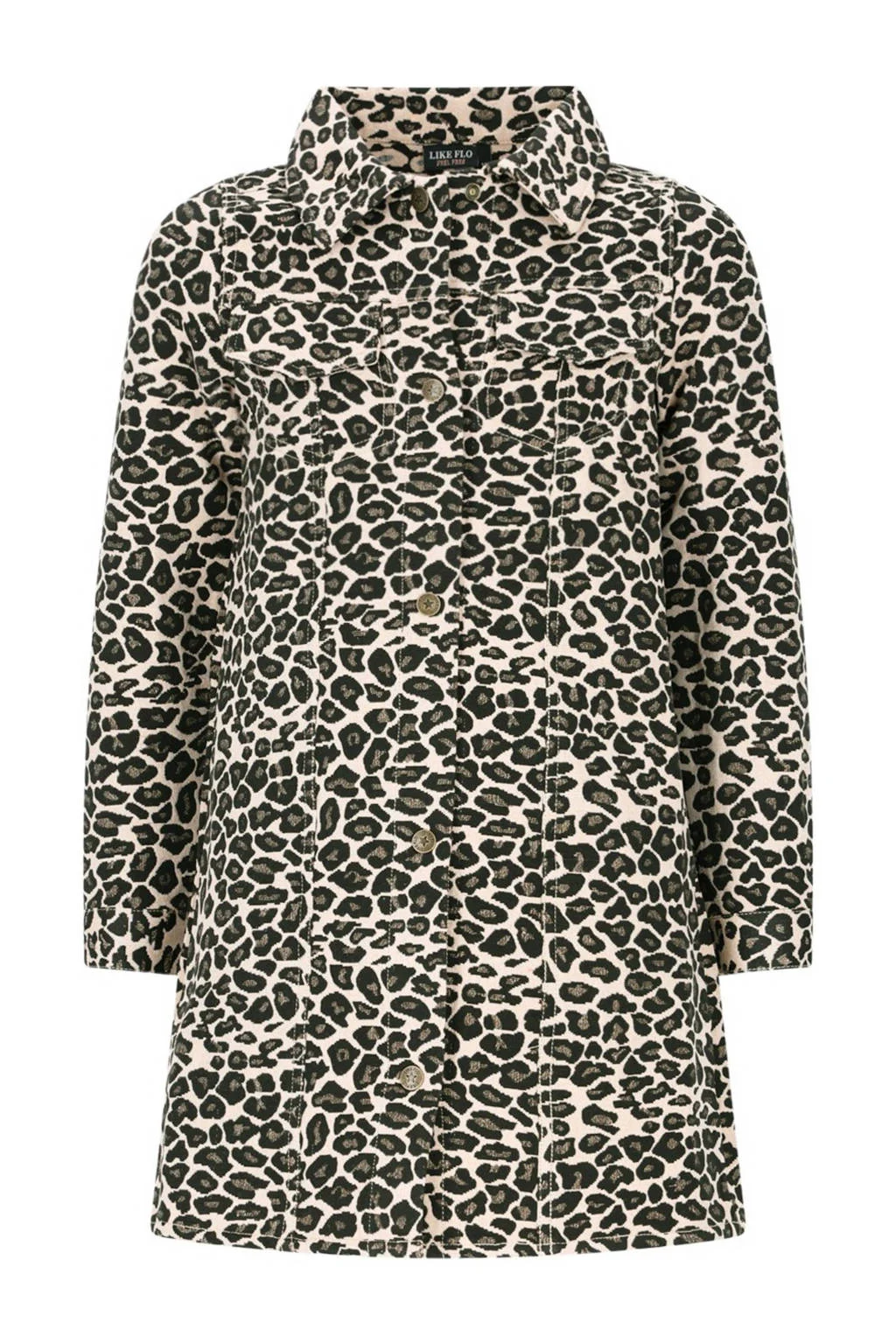 Like Flo blousejurk bruin
