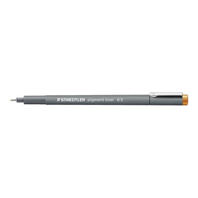 STAEDTLER pigment liner - Feutre fin - 0.5 mm - orange