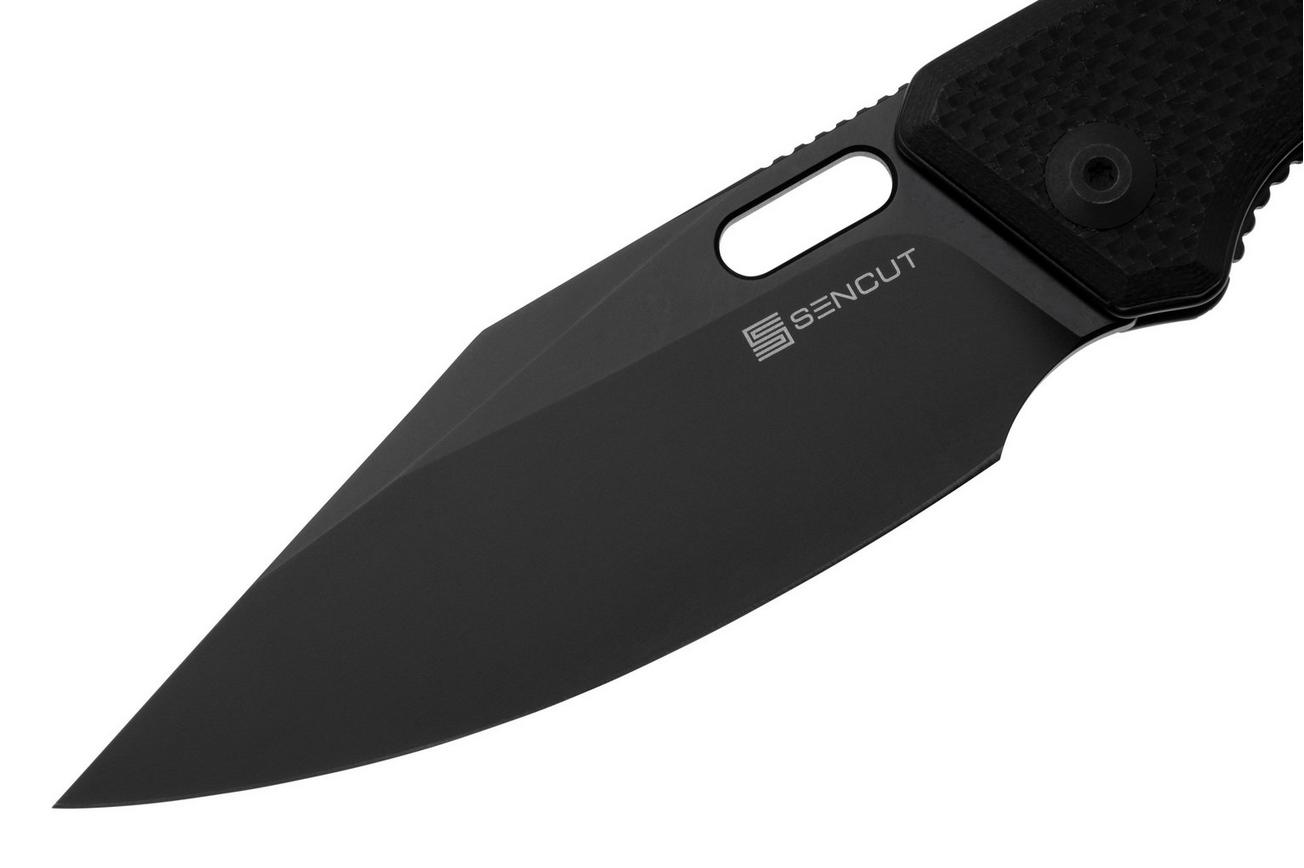 Sencut GlideStrike S23018-1 Black G10, zakmes