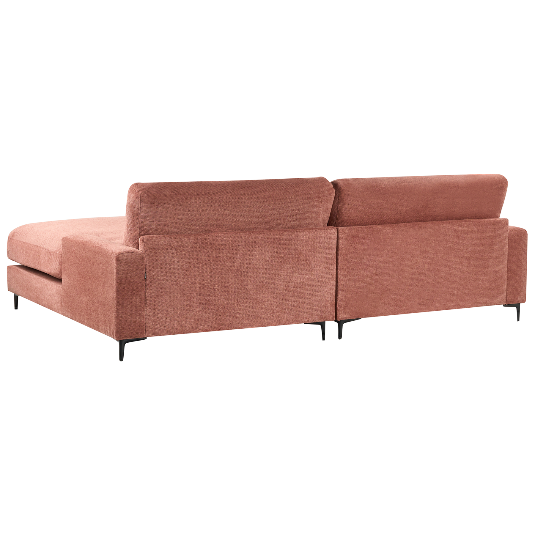 Beliani - MALOY - Hoekbank - Rood - Linkszijdig - Polyester