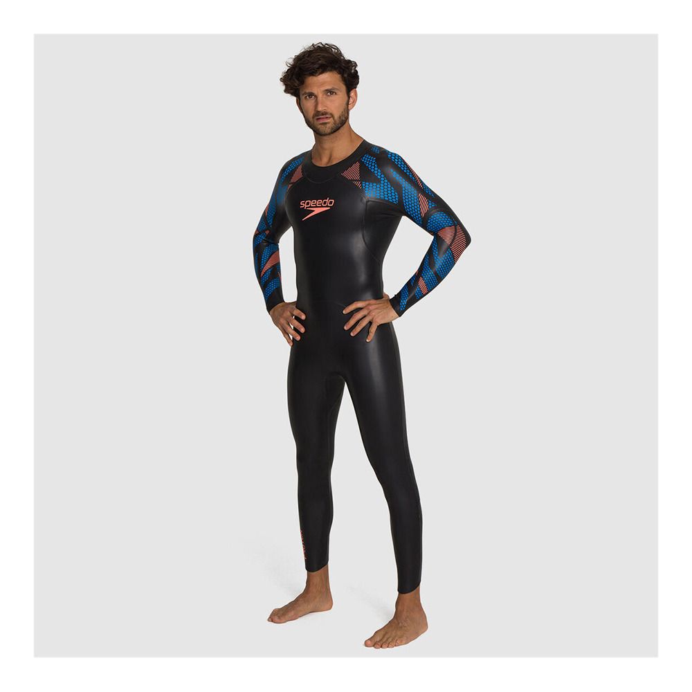 Speedo PROTON FULLSUIT BZ - Combinaison intégrale 4/3/2mm Homme black/blue