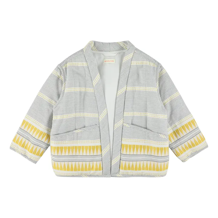 Simple Kids Veste Kimchi Nehru | Ecru